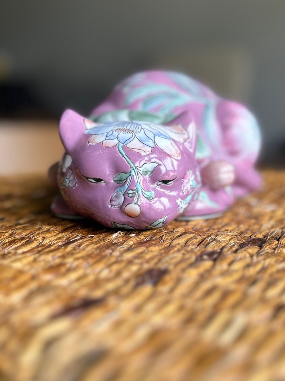 Vintage Cat Figurine JCPenney Classic Traditions Porcelain 10"